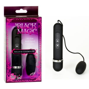 D0951-12  Doc Johnson Black Magic Bullet & Controller