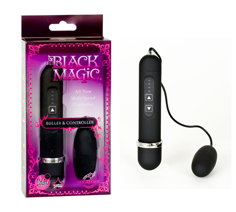 D0951-12 Doc Johnson Black Magic Bullet & Controller