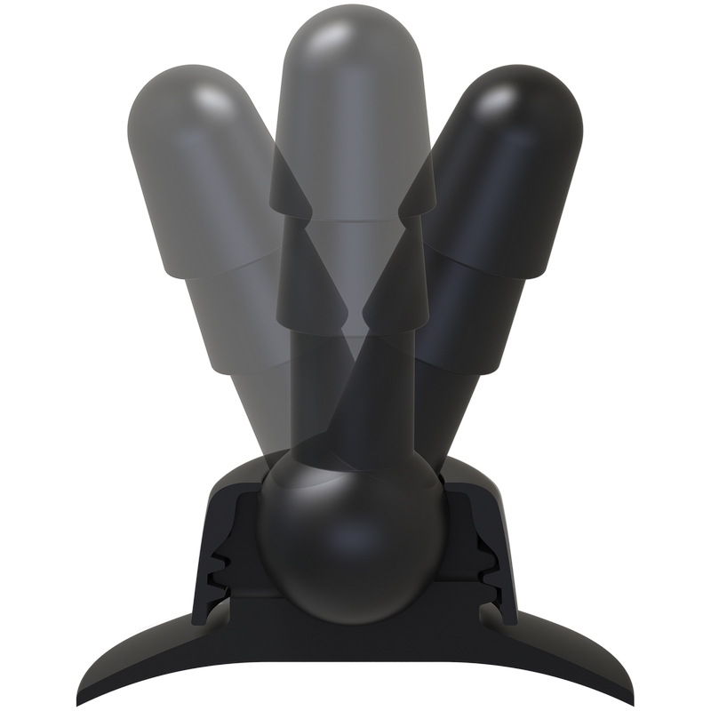 D1010-18 BX<br> Doc Johnson<br> Vac-U-Lock Deluxe<br> 360? Swivel Suction Cup Plug D1010-18 BX Doc Johnson Vac-U-Lock Deluxe 360? Swivel Suction Cup Plug