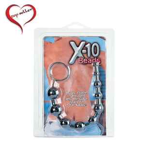 SE1233-03-2 California Exotics X-10 Beads Black