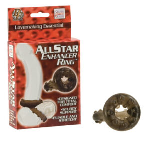 SE1459-03-3 California Exotics All Star Enhancer Ring Smoke