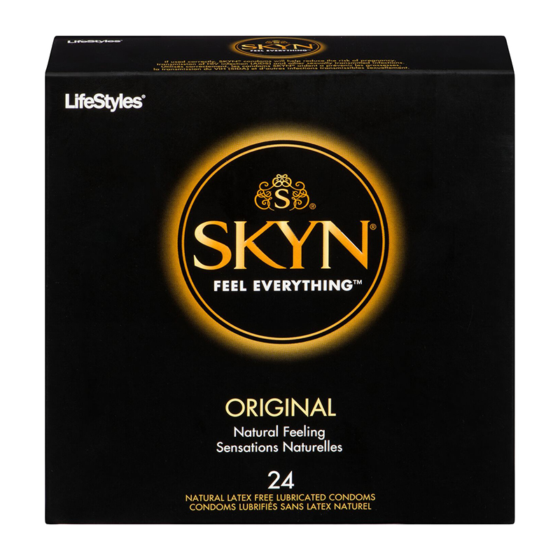 A07324 Lifestyles Condom SKYN Original 24 Pack