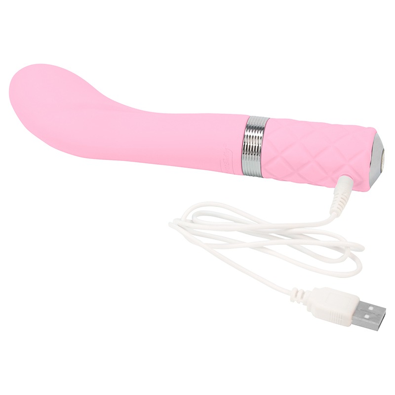 BM26516<br> BMS Factory<br> Pillow Talk Sassy G-Spot Vibe<br> Pink BM26516 BMS Factory Pillow Talk Sassy G-Spot Vibe Pink