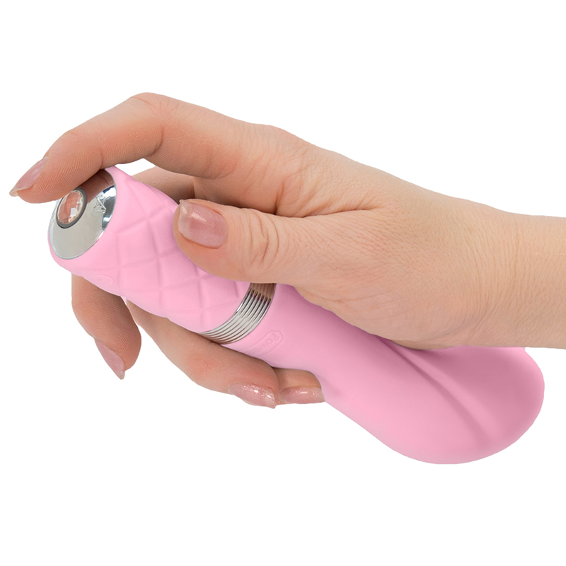 BM26516<br> BMS Factory<br> Pillow Talk Sassy G-Spot Vibe<br> Pink BM26516 BMS Factory Pillow Talk Sassy G-Spot Vibe Pink