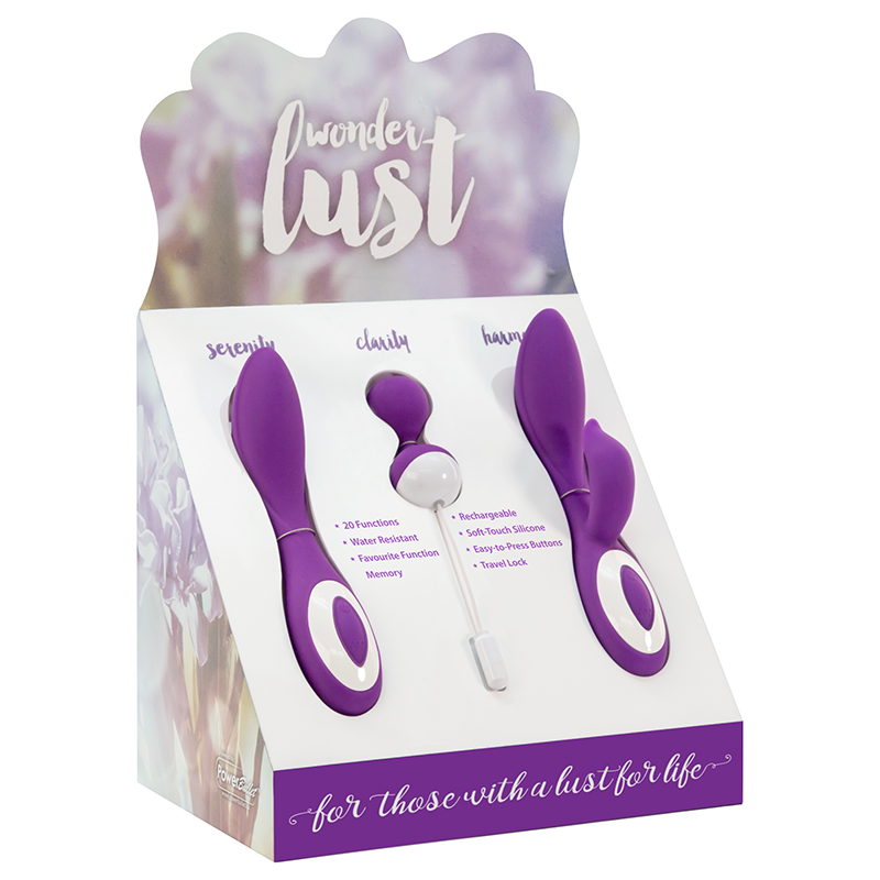 BM5-298 BMS Factory WonderLust Display with TestersONE PER STORE ONLY FREE WITH 9 (3 each) PRODUCTS BOUGHT
