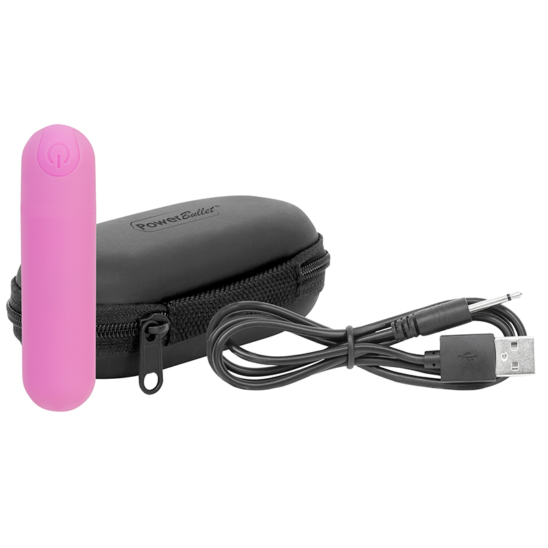 BM5716-3 BMS Factory Power Bullet Essential 3.5” Rechargeable Bullet Pink