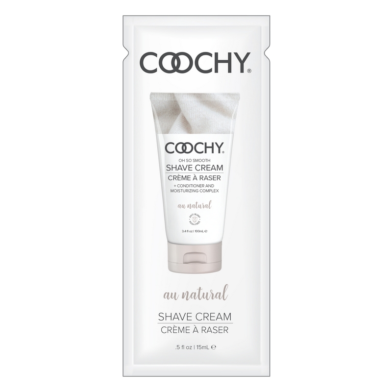 C1001-05 Classic Erotica  15 ml Coochy Shave Cream Au Natural Foil