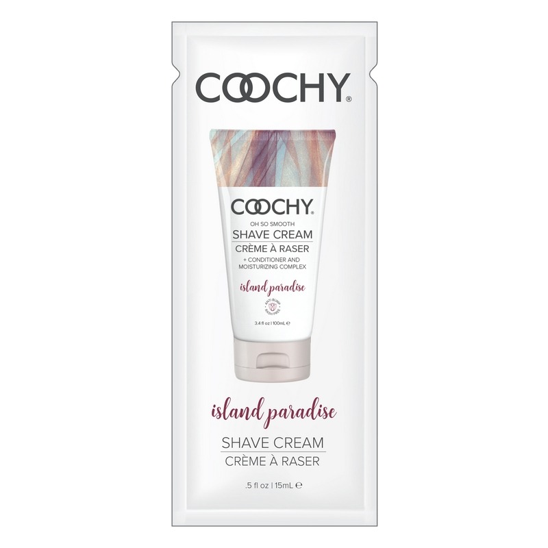 C1005-05 Classic Erotica 15 ml Coochy Shave Cream Island Paradise Foil