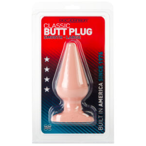 D0244-03 CD Doc Johnson Butt Plug Large White