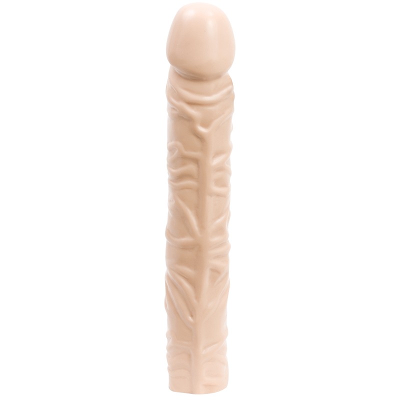 D0263-01 CL<br> Doc Johnson<br> 10” Classic Dong<br> White D0263-01 CL Doc Johnson 10” Classic Dong White