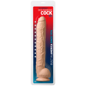 D0268-00 CL Doc Johnson Dick Rambone Cock White