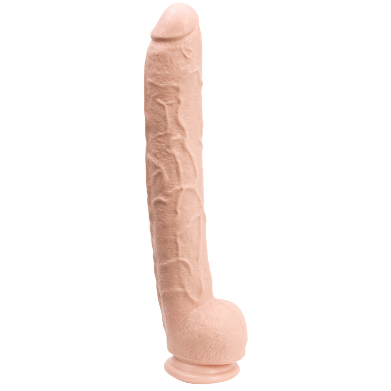 D0268-00 CL<br> Doc Johnson<br> Dick Rambone Cock<br> White D0268-00 CL Doc Johnson Dick Rambone Cock White