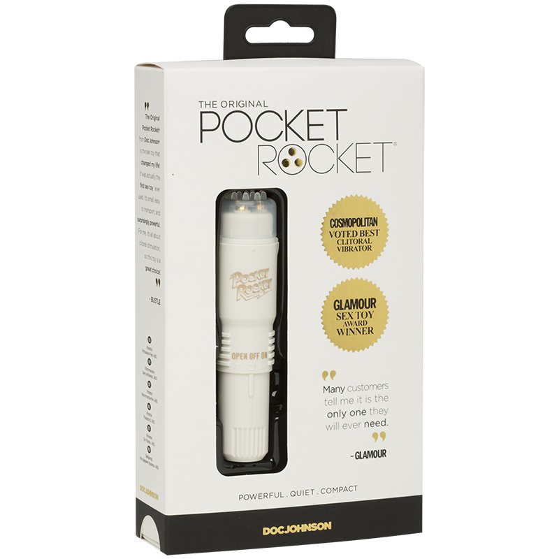 D0376-01 BX Doc Johnson Pocket Rocket Mini Vibrator Made in Japan