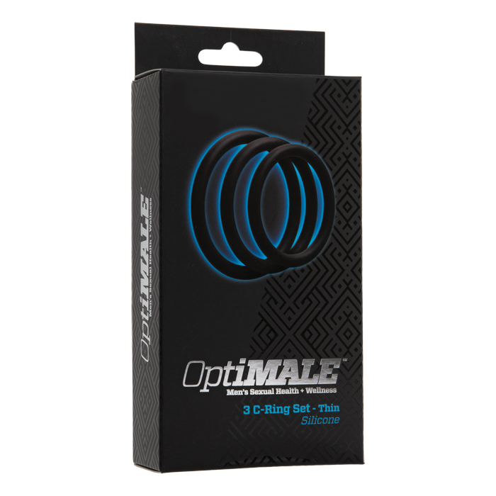 D0690-01 BX Doc Johnson Optimale 3 C-Ring Set Thin Black