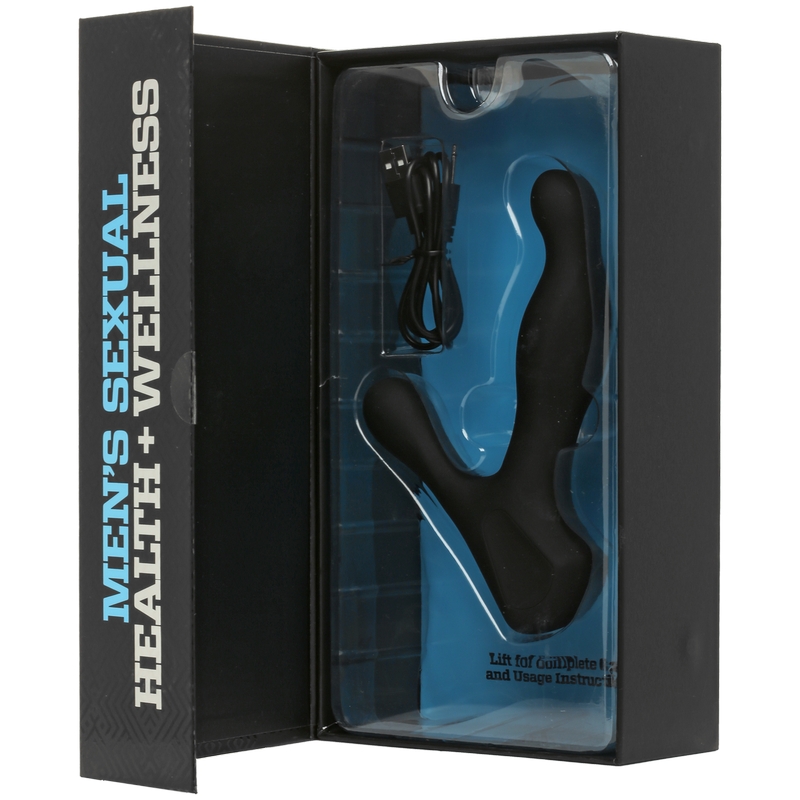 D0691-10 BX<br> Doc Johnson<br> Optimale Rimming P-Massager<br> Black D0691-10 BX Doc Johnson Optimale Rimming P-Massager Black