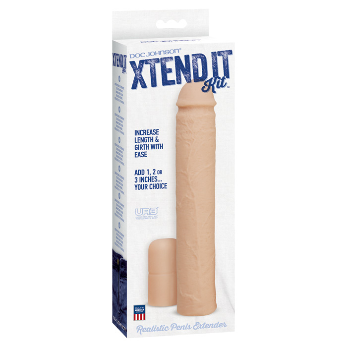 D0730-01 BX Doc Johnson Xtend It Kit White