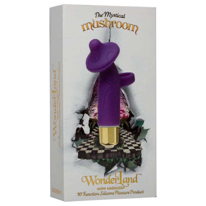 D0995-22 BX Doc Johnson Wonderland Mini Massager The Mystic Mushroom