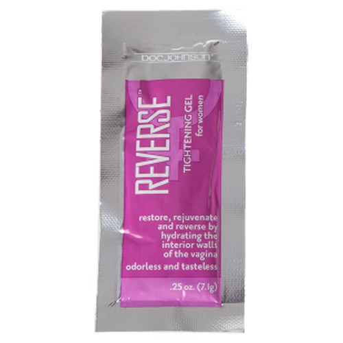 D1312-60 BU Doc Johnson  Reverse Tightening Gel For Women Foil Pak