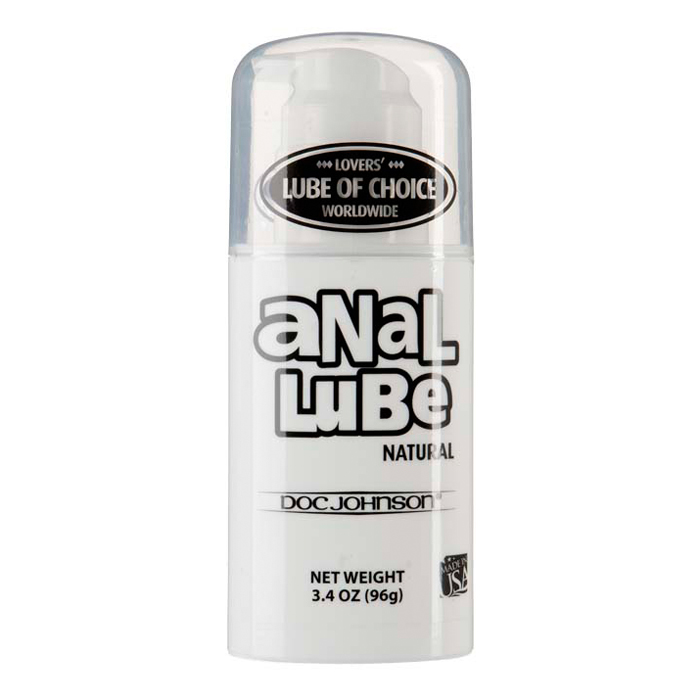 D1315-05 BU Doc Johnson  3.4 oz Airless Pump Anal LubeNatural