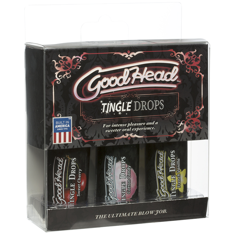 D1360-19 BX Doc Johnson Goodhead Tingle Drops 3 Pack