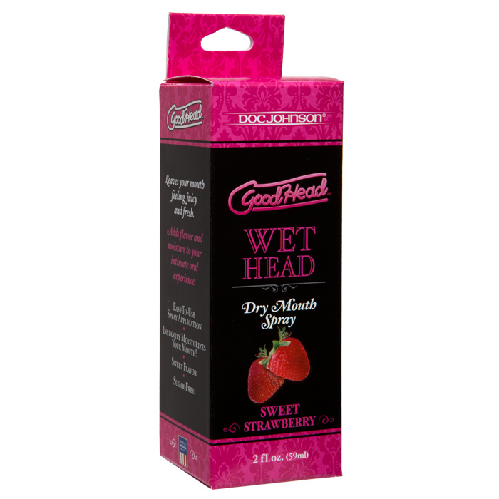 D1360-28 BX Doc Johnson Goodhead Wet Head 2 oz Strawberry