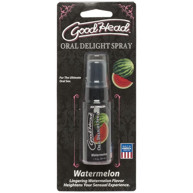 D1360-42 CD Doc Johnson GoodHead Oral Delight Watermelon
