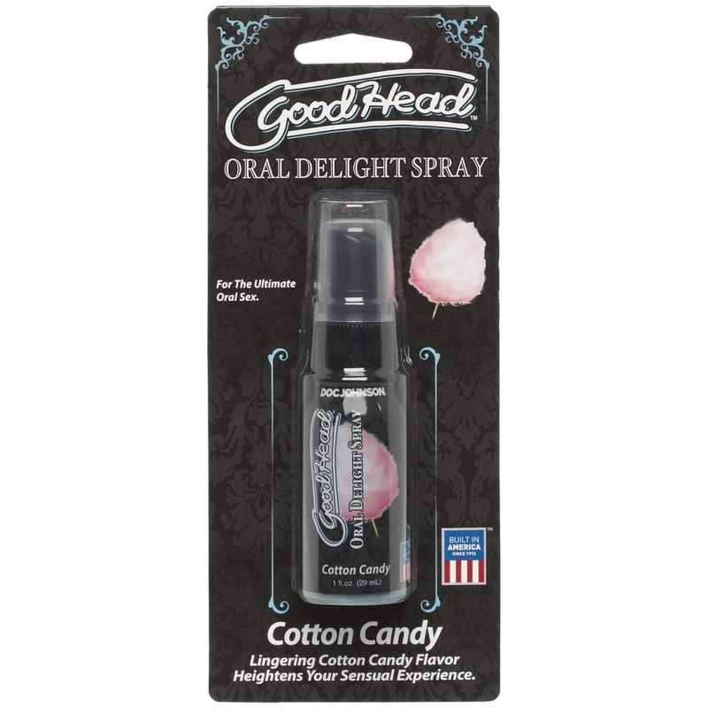D1360-43 CD Doc Johnson GoodHead Oral Delight Cotton Candy