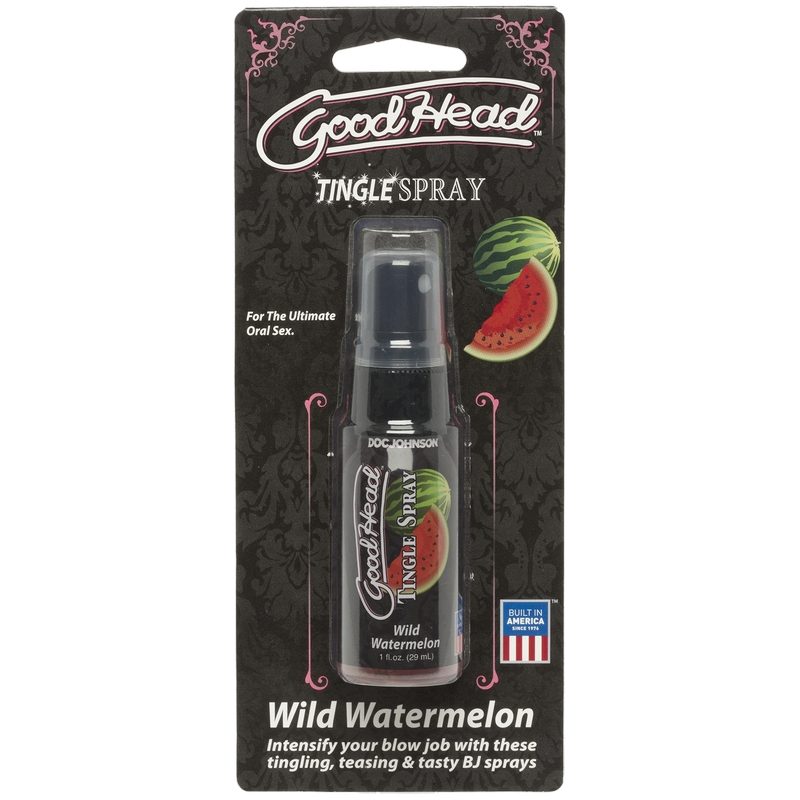 D1360-56 CD Doc Johnson GoodHead Tingle Spray Wild Watermelon