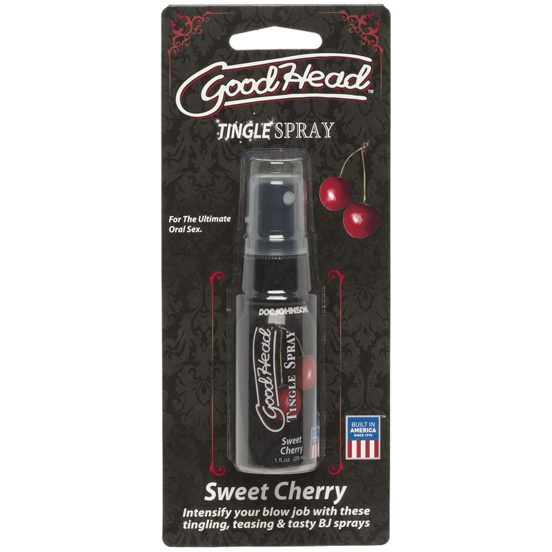 D1360-57 CD Doc Johnson GoodHead Tingle Spray Sweet Cherry