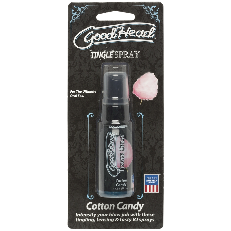 D1360-58 CD Doc Johnson GoodHead Tingle Spray Cotton Candy