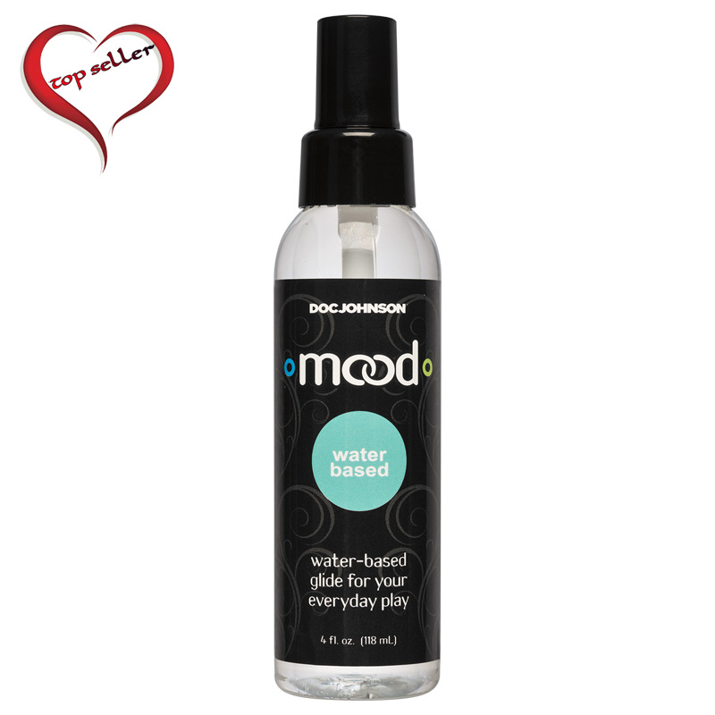 D1362-09 BU Doc Johnson Mood Water Based Lubricant 4 oz Pump Bottle