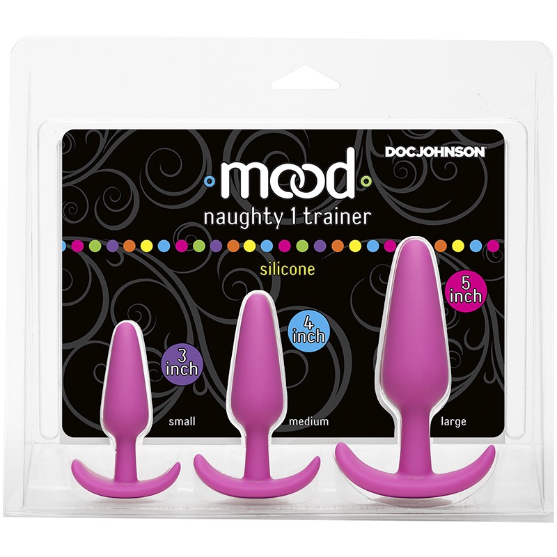 D1470-51 CD Doc Johnson Naughty 1 Trainer Set Pink