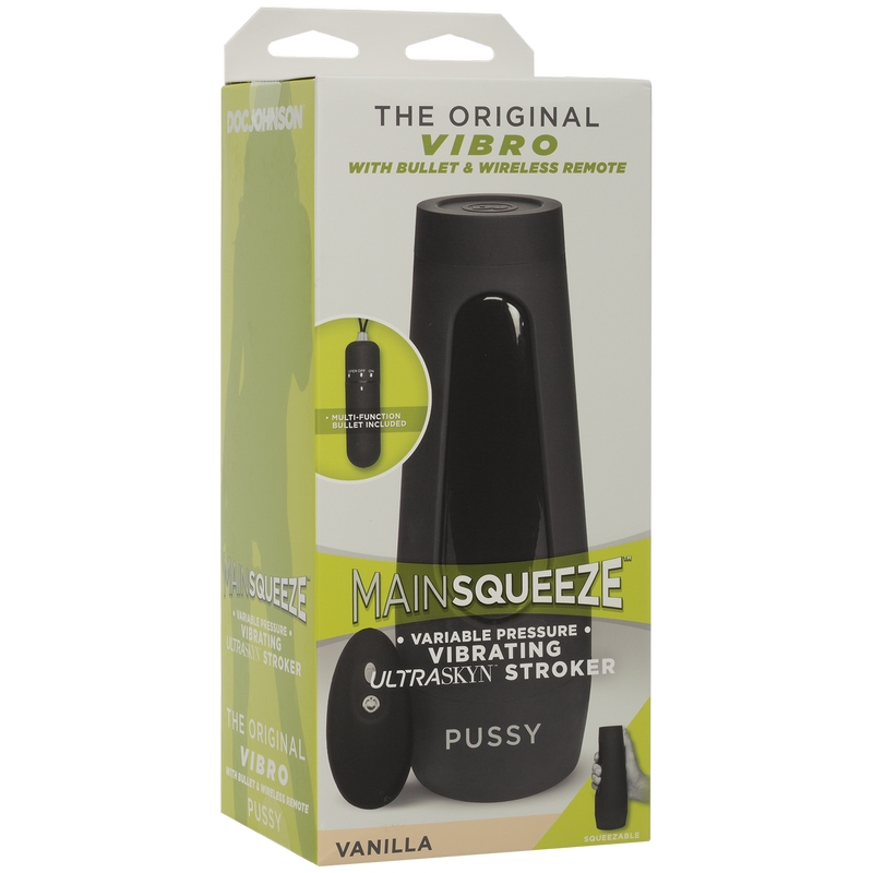 D5100-05 BX Doc Johnson Main Squeeze The Origianl Vibro Pussy
