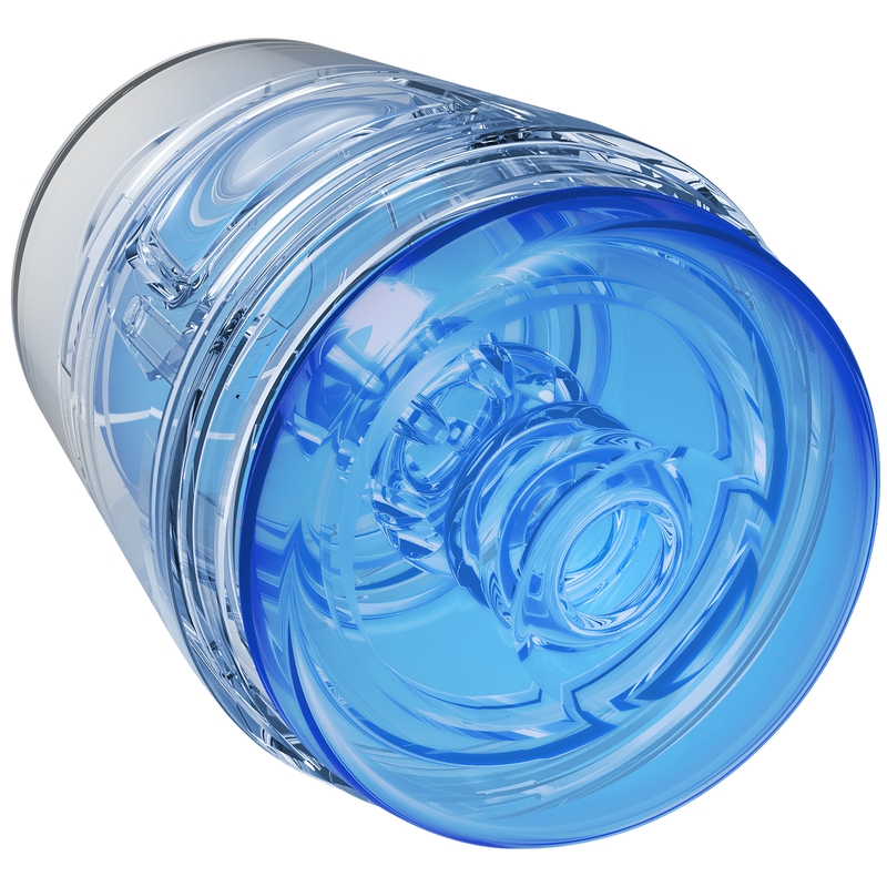 D5203-02 BX<br> Doc Johnson<br> Main Squeeze Pop-Off<br> Crystal Blue D5203-02 BX Doc Johnson Main Squeeze Pop-Off Crystal Blue