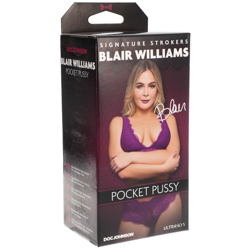 D5510-12 BX Doc Johnson Blair Williams UltraSkyn Pocket Pussy