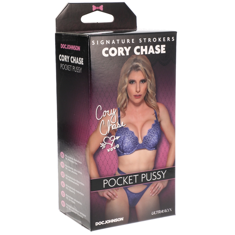 D5510-29 BX Doc Johnson Cory Chase UltraSkyn Pocket Pussy