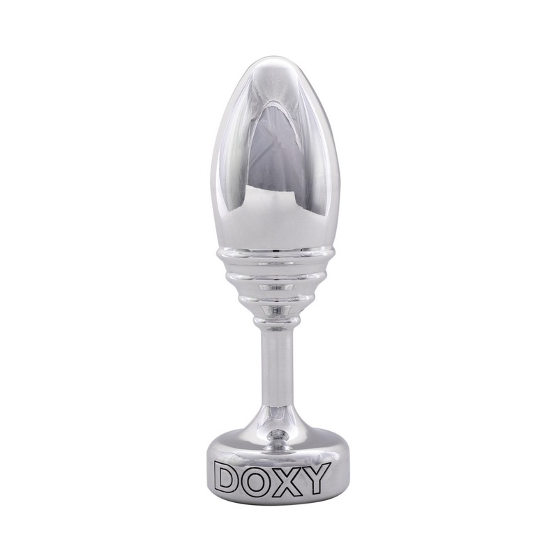 DX6011 DOXY Doxy Butt Plug RibbedTESTERONE PER STORE ONLY FREE WITH 3 UNITS BOUGHT