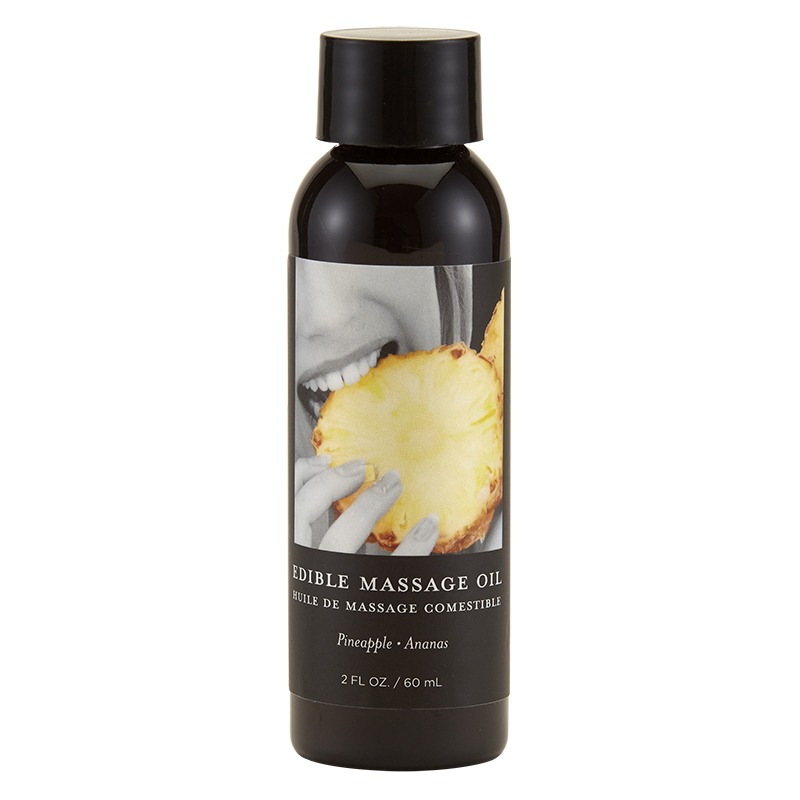 EB4608 Earthly Body 2 oz. Edible Massage Oil Pineapple