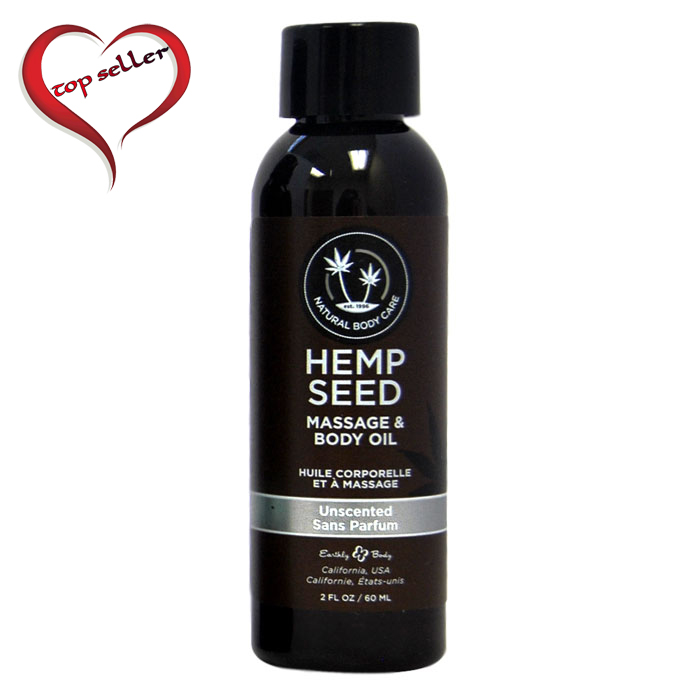 EB5201 Earthly Body 2 oz Massage Oil Unscented