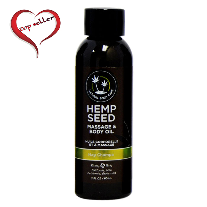EB5203 Earthly Body 2 oz Massage Oil Nag Champa