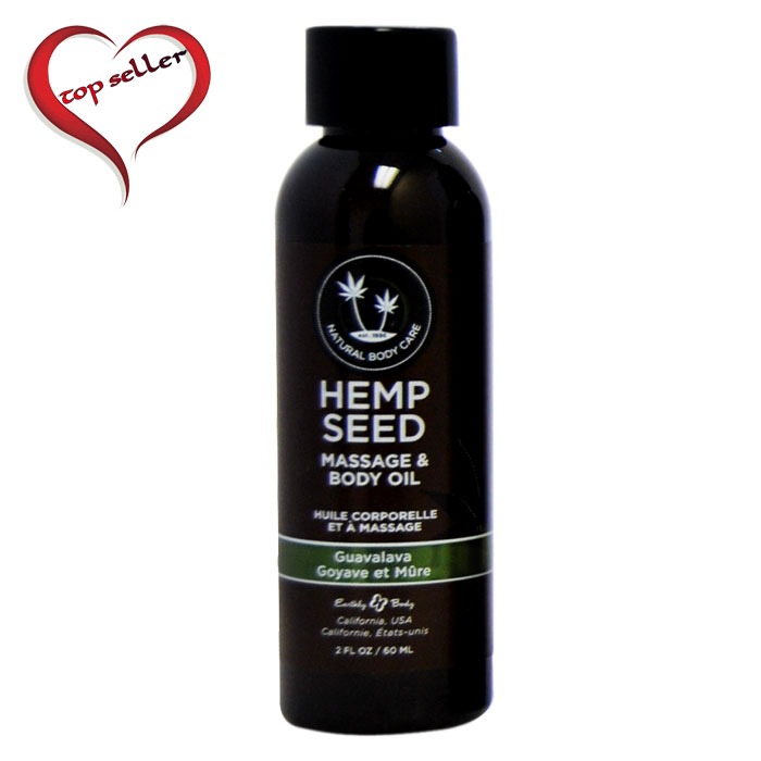 EB5206 Earthly Body 2 oz Massage Oil Guavalava