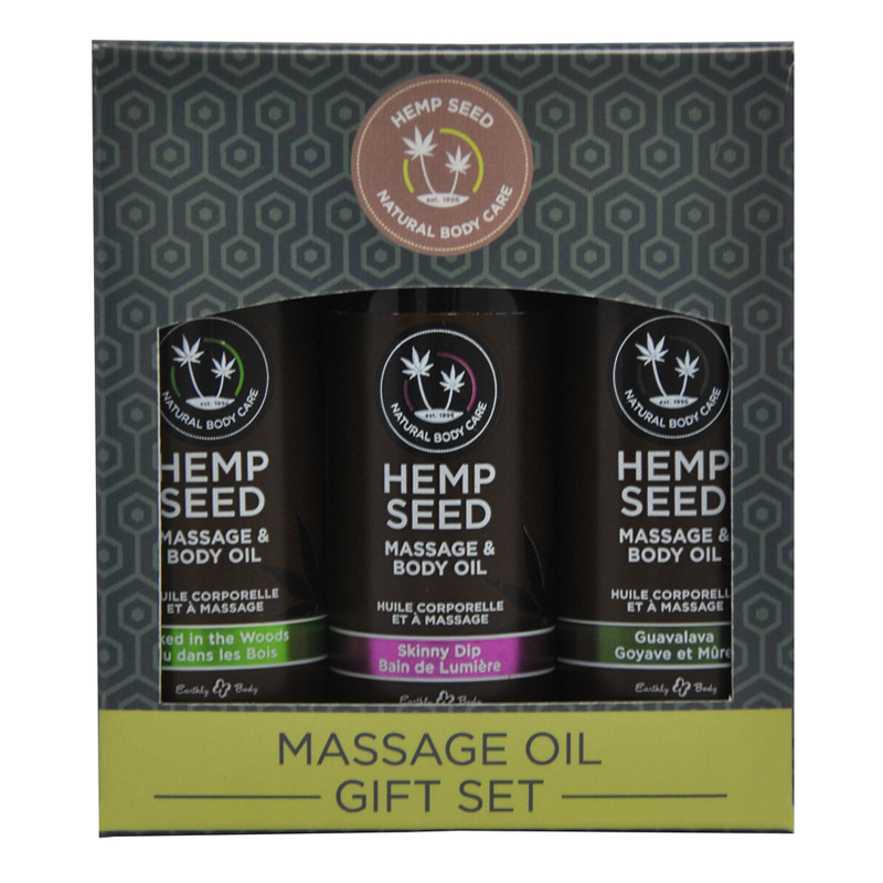 EB5214 Earthly Body 2 oz Massage Oil Gift Set