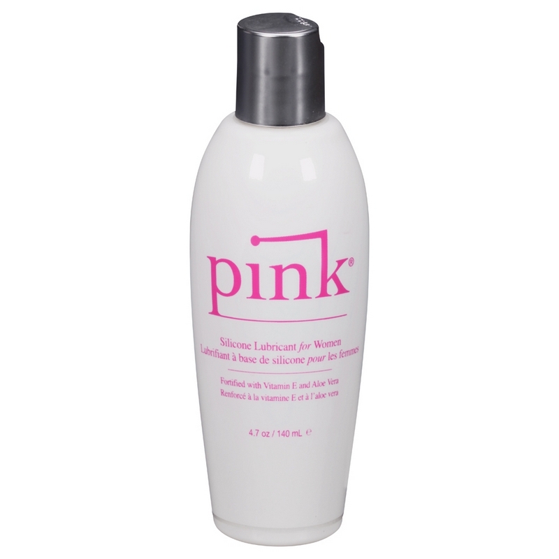 EM1204 Empowered Products 4.7 oz. Pink Silicone Lube