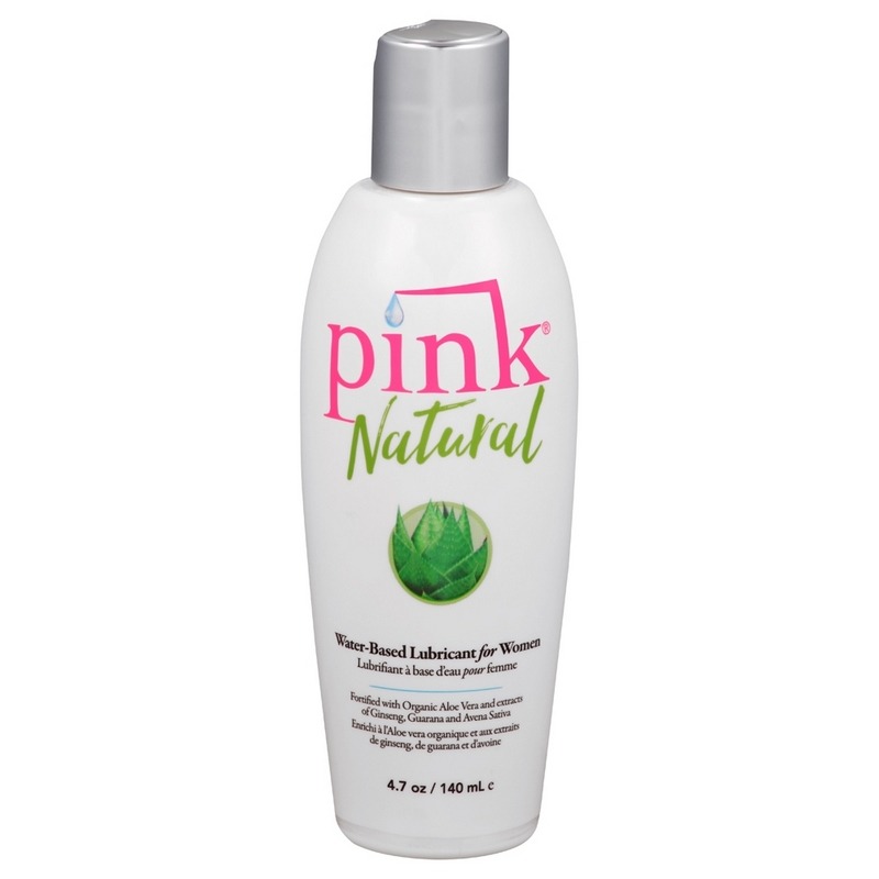 EM1504 Empowered Products 4.7 oz. Pink Natural Water Based Lube