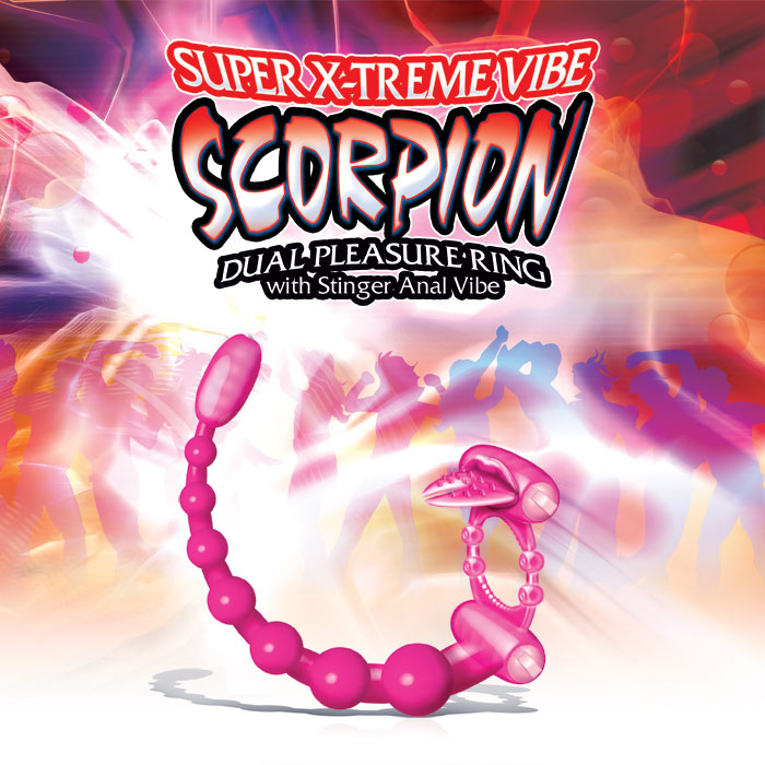 HP2298 Hott Products The Super X-treme Scorpion Magenta