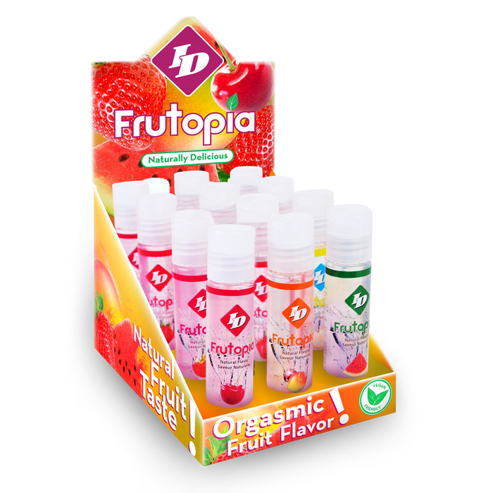 ID1799 ID Lubricants 1 oz. Frutopia Display of 12