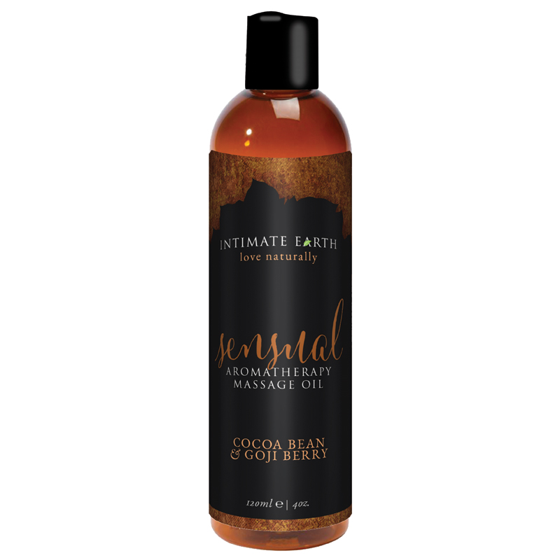 INT008-120IE Intimate Earth 120 ml Massage Oil Sensual