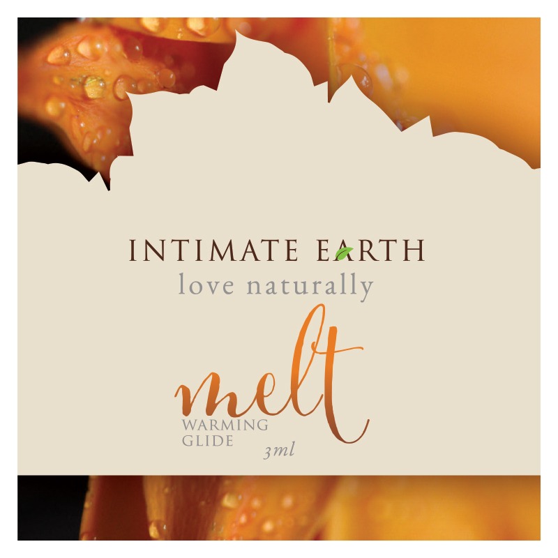 INT032-FOIL Intimate Earth 3 ml Melt Warming Glide Foil Pac