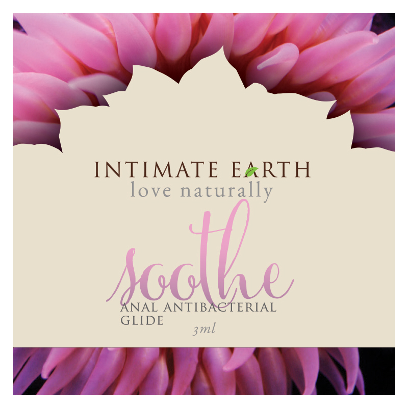 INT035-FOIL Intimate Earth 3 ml Soothe Anal Glide Foil Pac