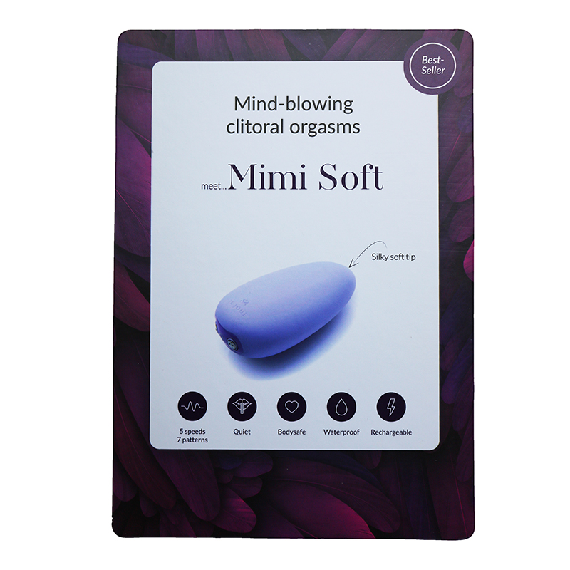 NEW JE1510 Je Joue Mimi Soft Clitoral Vibrator Display CardONE PER STORE ONLY FREE WITH 3 UNITS BOUGHT